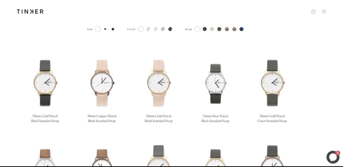 minimalist eCommerce web design